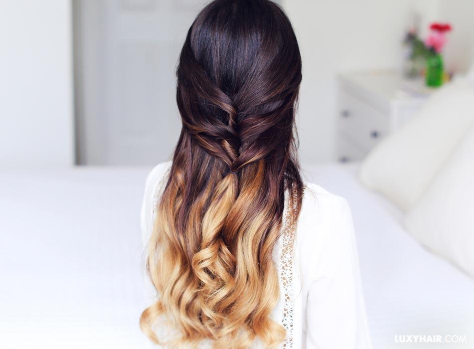 Half up hairstyles