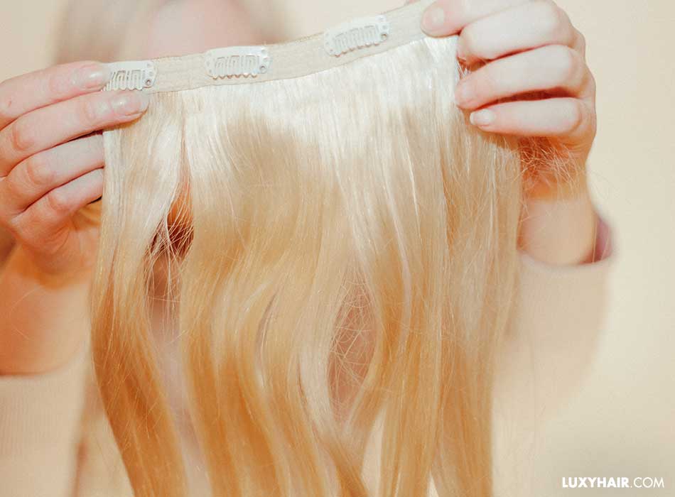 How to wear a volumizer weft