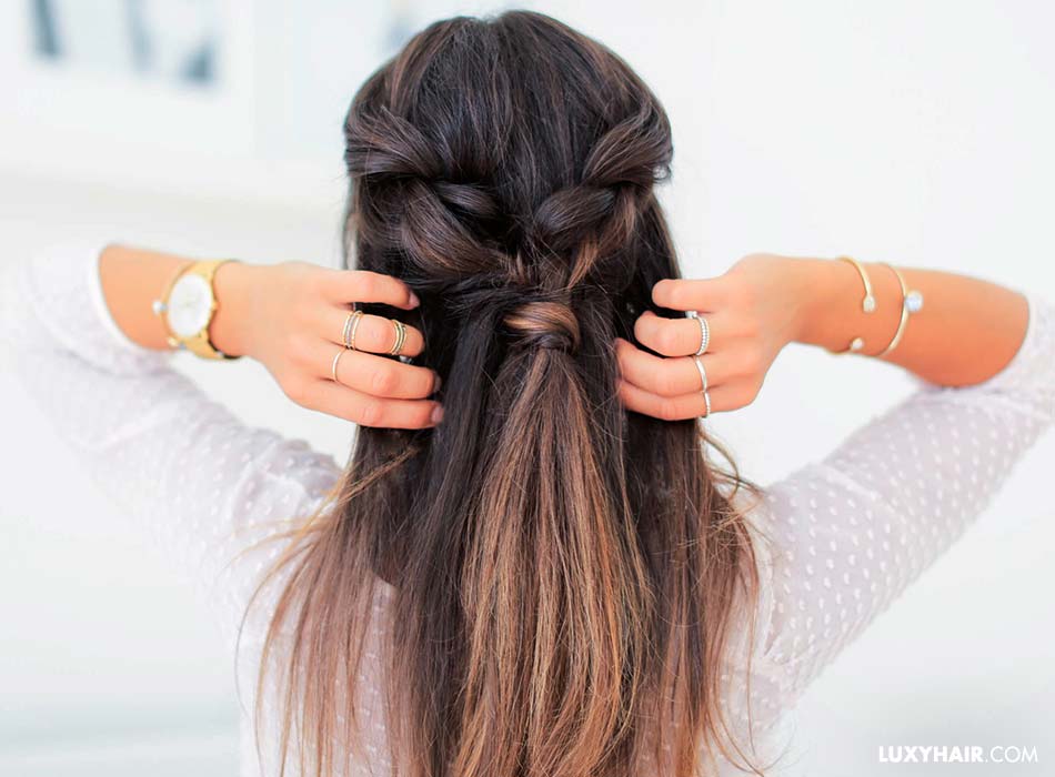 Everyday hairstyle