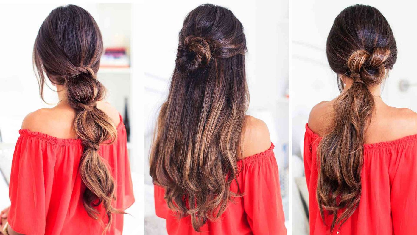 3 Lazy Hairstyles for Lazy Days
