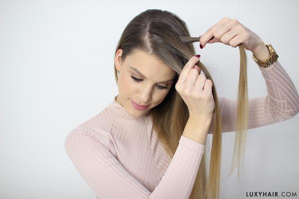 How To Do a Waterfall Braid: Step 2 | Step By Step Hair Tutorial
