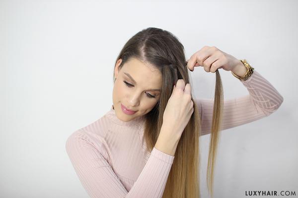 How To Do a Waterfall Braid: Step 10 | Step By Step Hair Tutorial