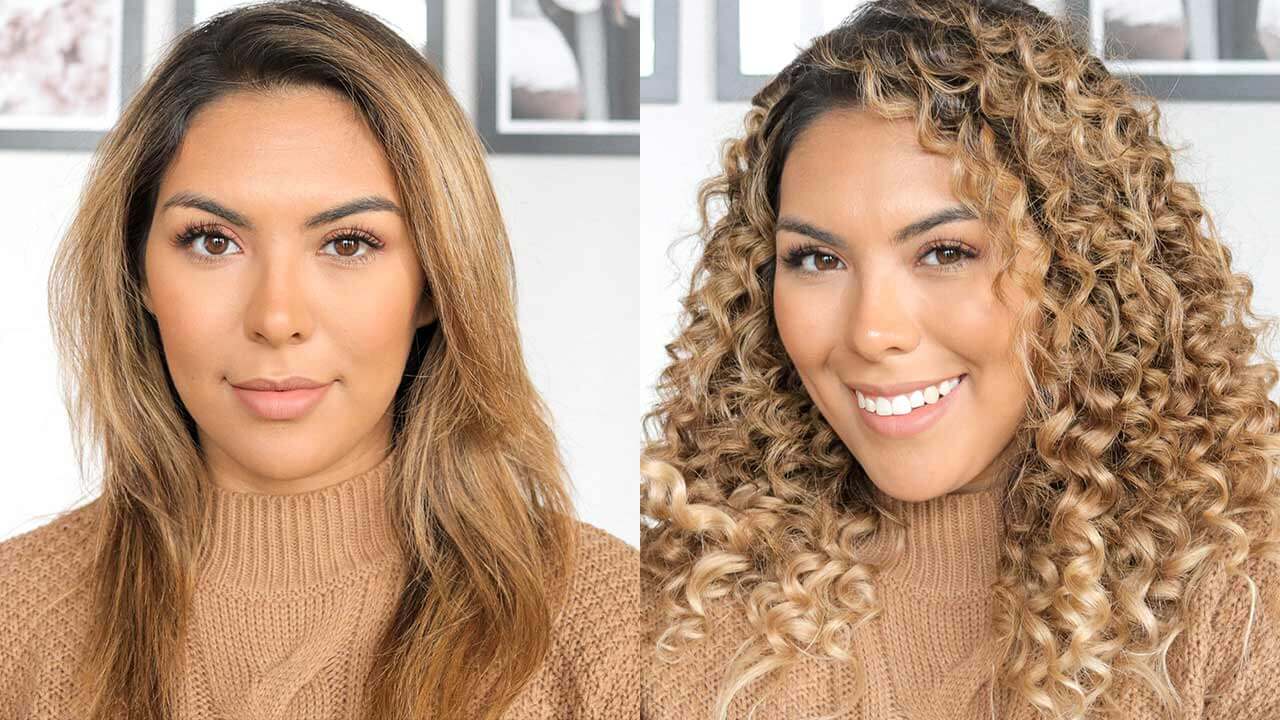 How to get natural looking tight curls