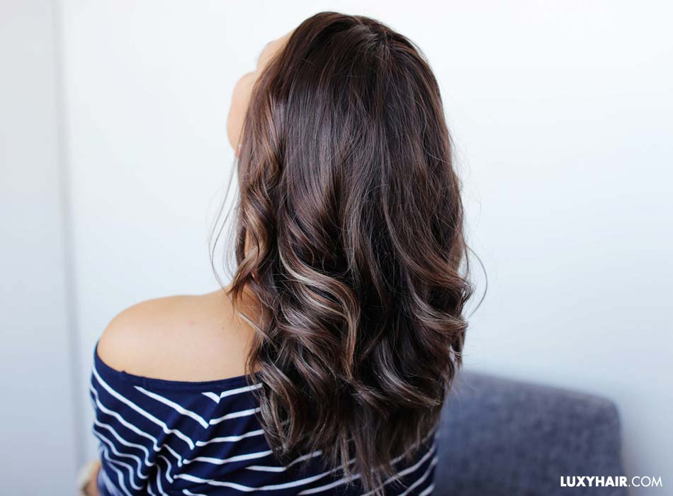 Straightener curls