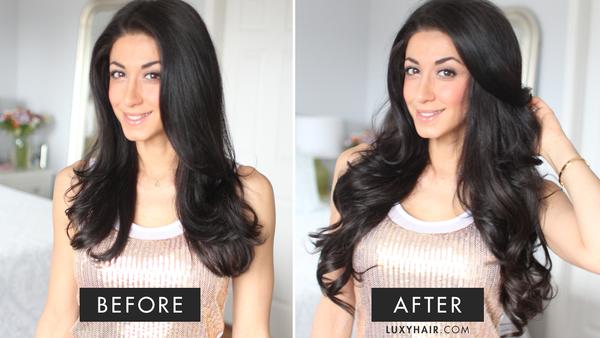 how to get long hair fast - clip in  Hair extensions
