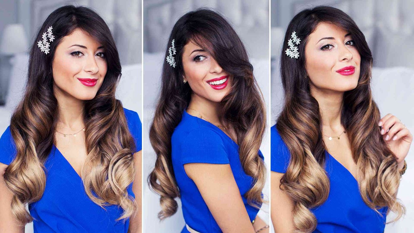 Glam Holiday Waves | Holiday Hairstyle