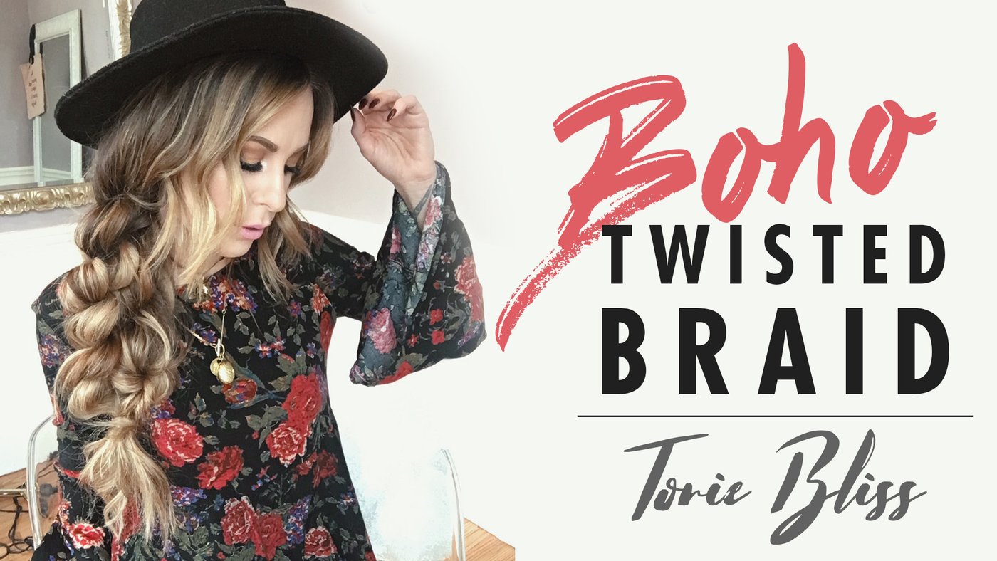 Boho Hairstyles: Boho Twist Braid