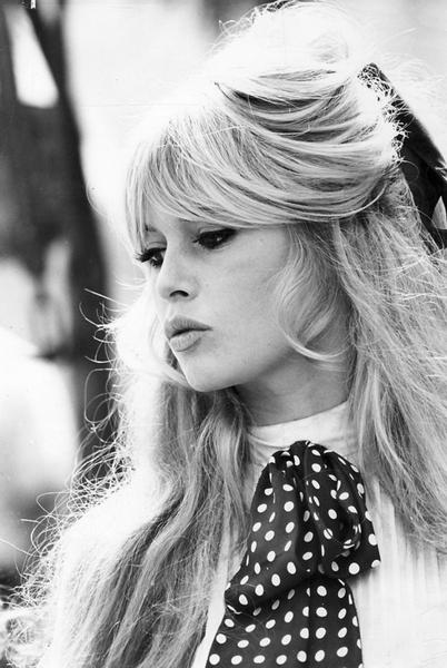 Brigitte Bardot Inspired Valentine's Day Updo