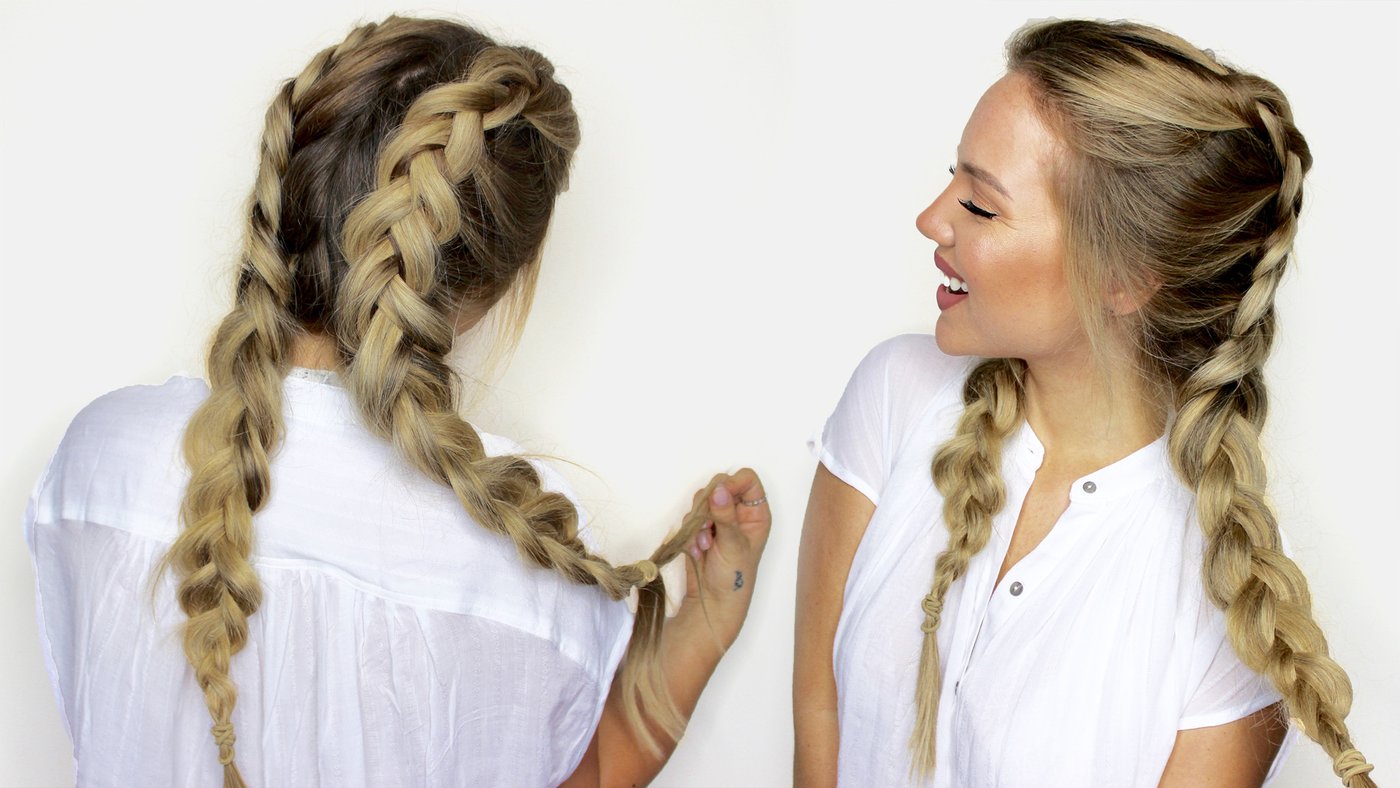 How to do Double Dutch Braids with Extensions