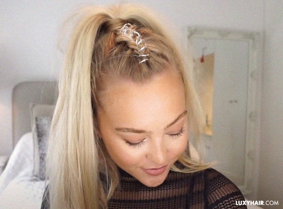 Hairstyles with hair rings