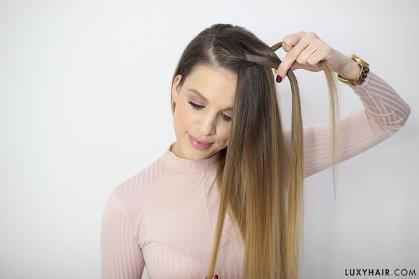 How To Do a Waterfall Braid: Step 6 | Step By Step Hair Tutorial