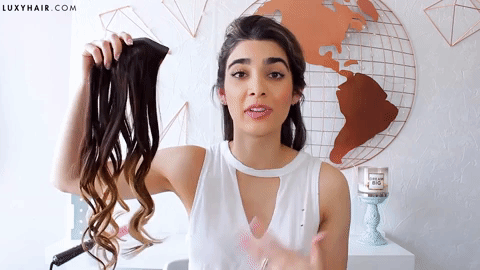 selena gomez hair routine