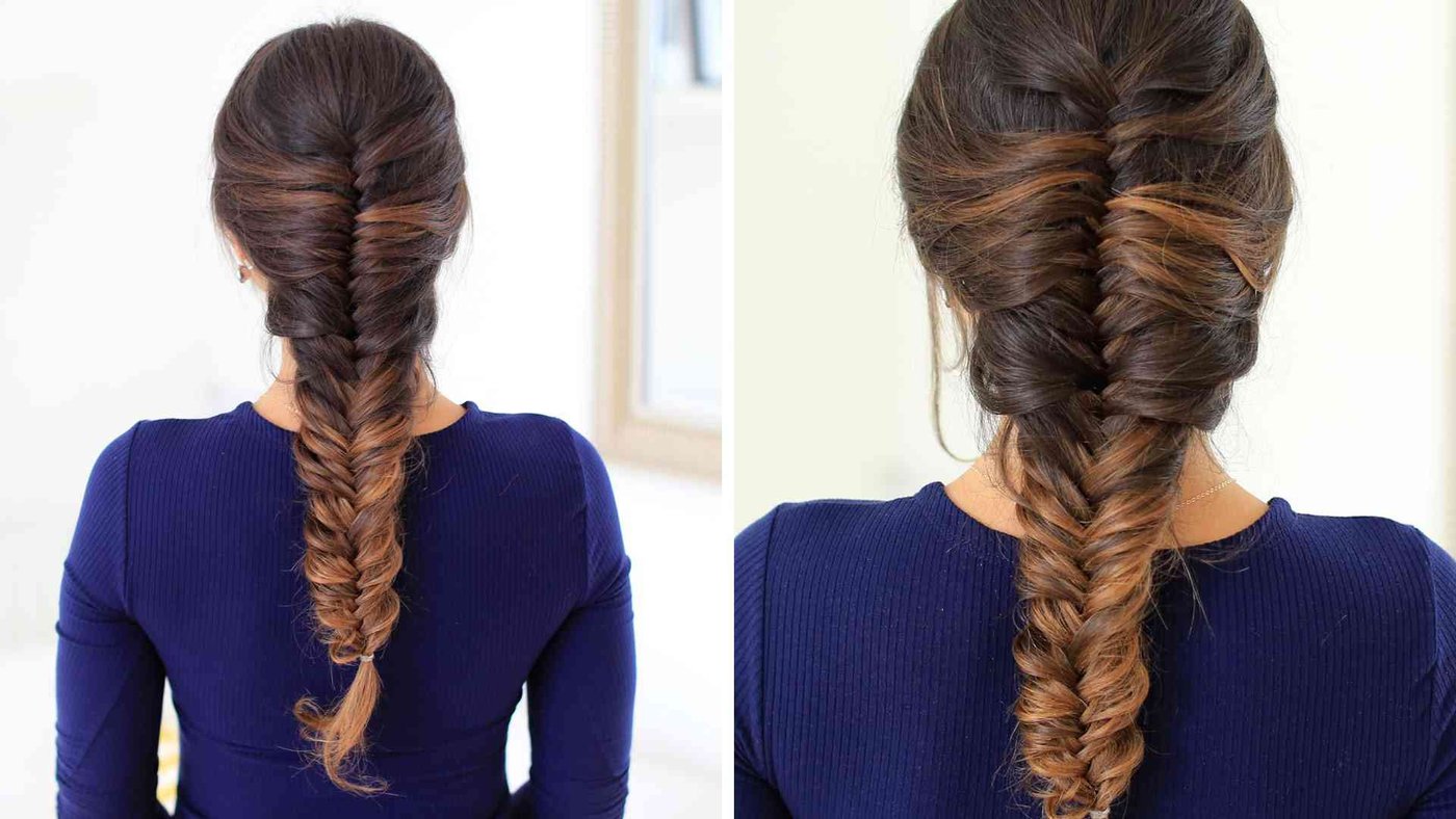 How To: French Fishtail Braid Hair Tutorial