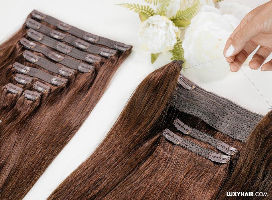Should you get Clip-in or Halo® hair extensions?