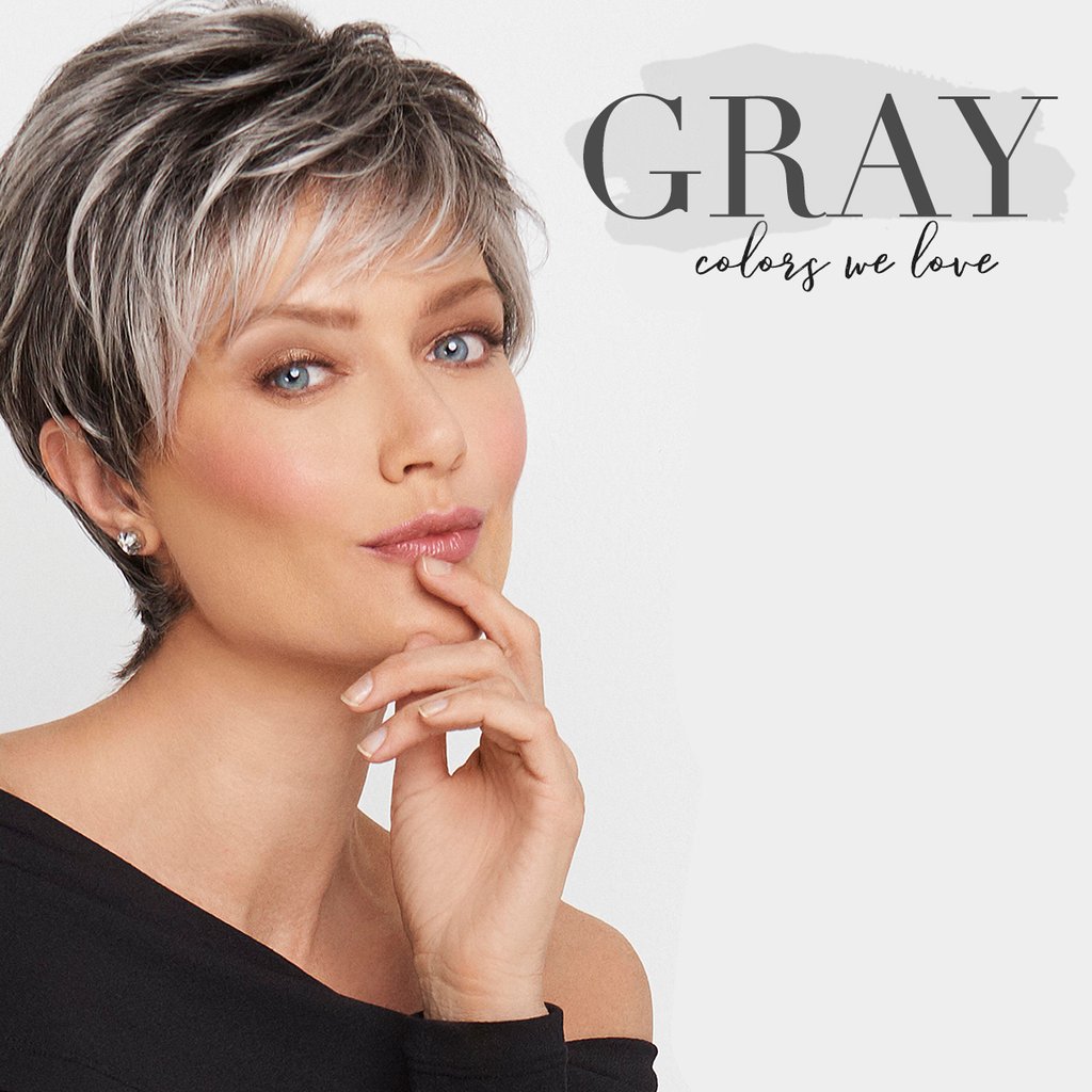 Transitioning into Gray Color Wigs