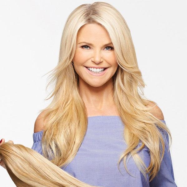 21" Straight HF Synthetic Hair Extension by Hair2Wear by Christie Brinkley