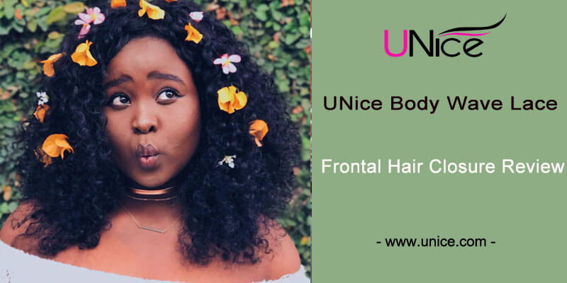 HAIRURL Body Wave Lace Frontal Hair Closure Review