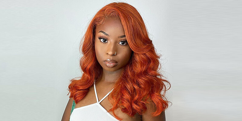 The Customer Review Of Ginger Orange Body Wave Wig: Must-Have Wig For Fall Season
