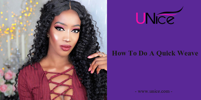 How To Do A Quick Weave Step By Step
