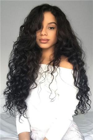 using some extensions blending with natural hair