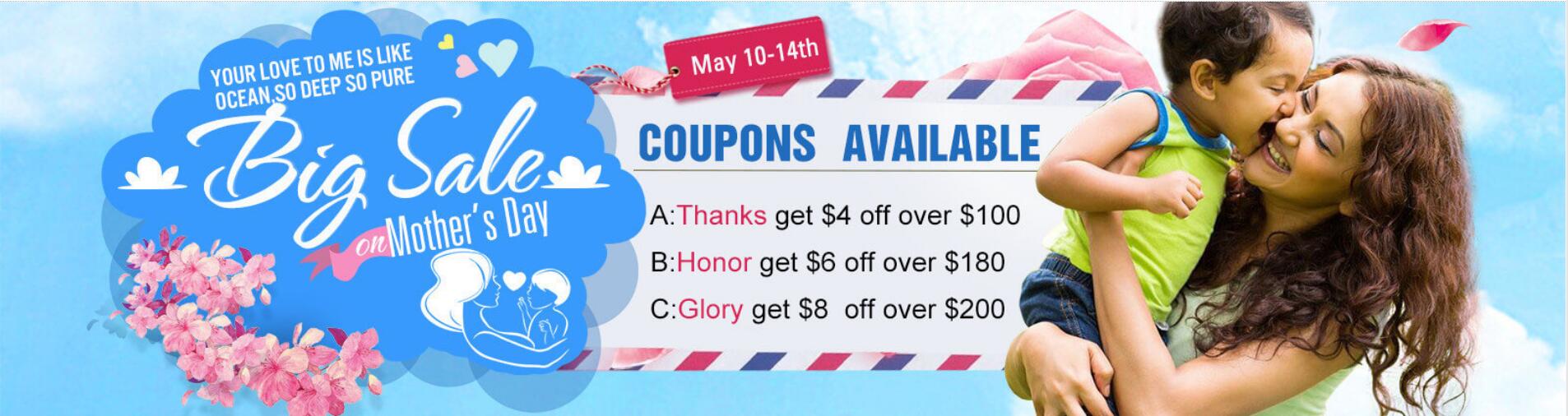 mothers' day promotion