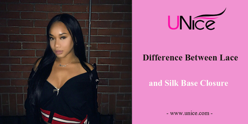 Difference between lace and silk closure