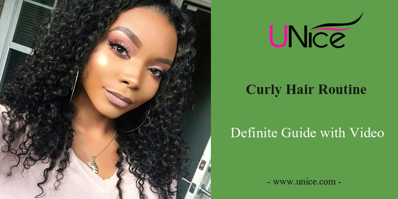 Curly hair routine(definite guide with video)
