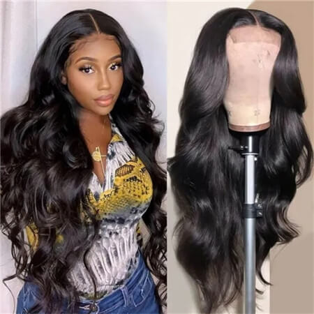 HAIRURL Hair Pre Plucked Virgin Hair Body Wave HD Lace Closure Wigs Amazing Lace Melted Match All Skin Color Bettyou Series