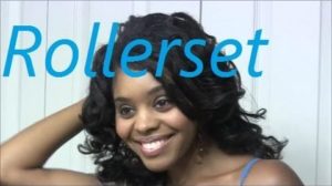 How To Roller Set 3C Natural Hair