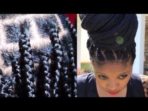 Awesome No - Knot Box Braid Extension Technique