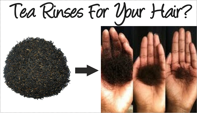 The wonderful benefits of tea rinses for your hair