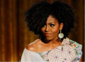 Natural Hair In The Workplace. Michelle Obama Wears Her Hair Natural!