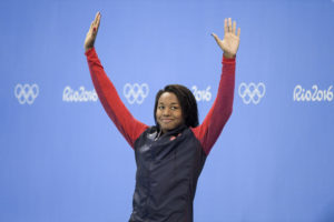 Simone Manuel Isn’t Bothered By The Pool And Her Hair “Its Just Hair