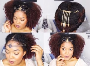 How To Wear Hair Jewelry On Natural Hair