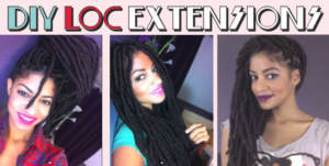 Thinking About Doing Faux Locs? Here Is One Of The Easiest Loc Extension Tutorials You Can Use To He