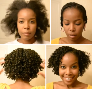 Flat Twist Out On Natural Hair Tutorial