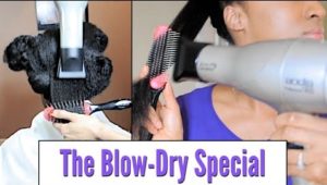 Weave Specialist Reniece Shares Her Blow Dry Technique For Natural Hair