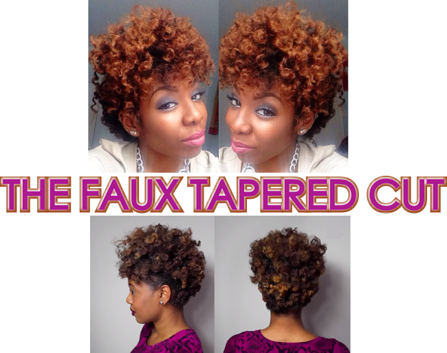 The faux tapered cut examples