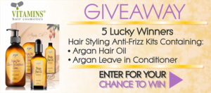 Giveaway Time!- 5 Lucky Winners Of Styling Argan Oil Based Styling Kits (CLOSED)