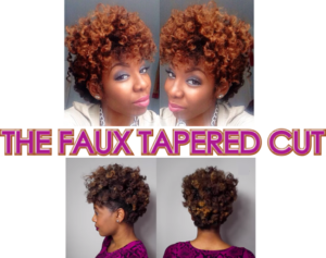 Two Ways to Achieve a Faux Tapered Cut
