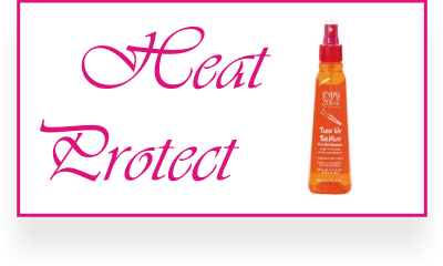 silicone free heat protect