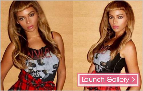 launch gallery - Beyonce Debuts Chopped Bangs And Twitter Isnt Here For The Look