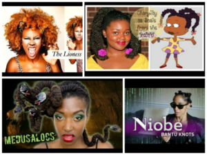 4 Halloween Looks for Natural Hair Gals
