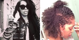 Model Jessica White Can’t Wait To Hide Her Curls Under Her Weave