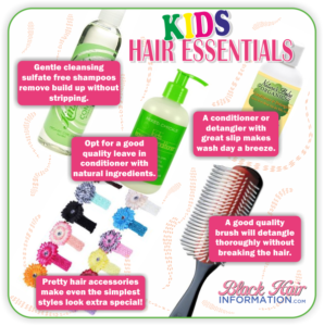 Kids Hair Essentials - BHI Postcard Tips