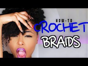 A Crochet Braid Style for a TWA Using No Hot Water