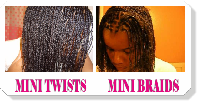 Protective Styling Mini Twists And Mini Braids Tutorials And Care