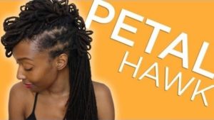 Styling Your Locs The Petal-Hawk Style