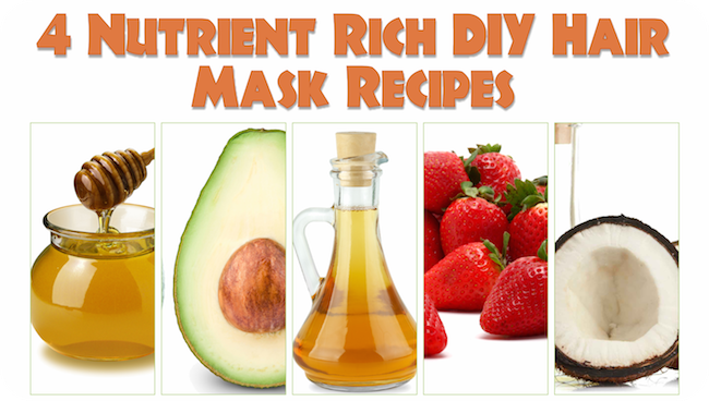 4 Nutrient Rich DIY Hair Mask Recipes