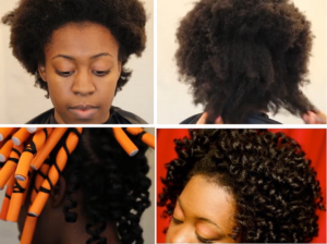 Stretch 4c Hair With Flexi Rods Tutorial